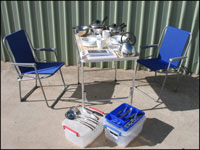 Camping Ausstattung